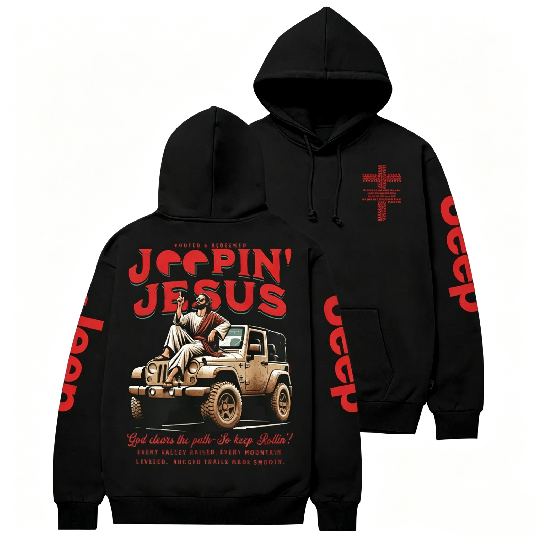 Religion With Jesus Inspirational Jp Casual Hoodie
