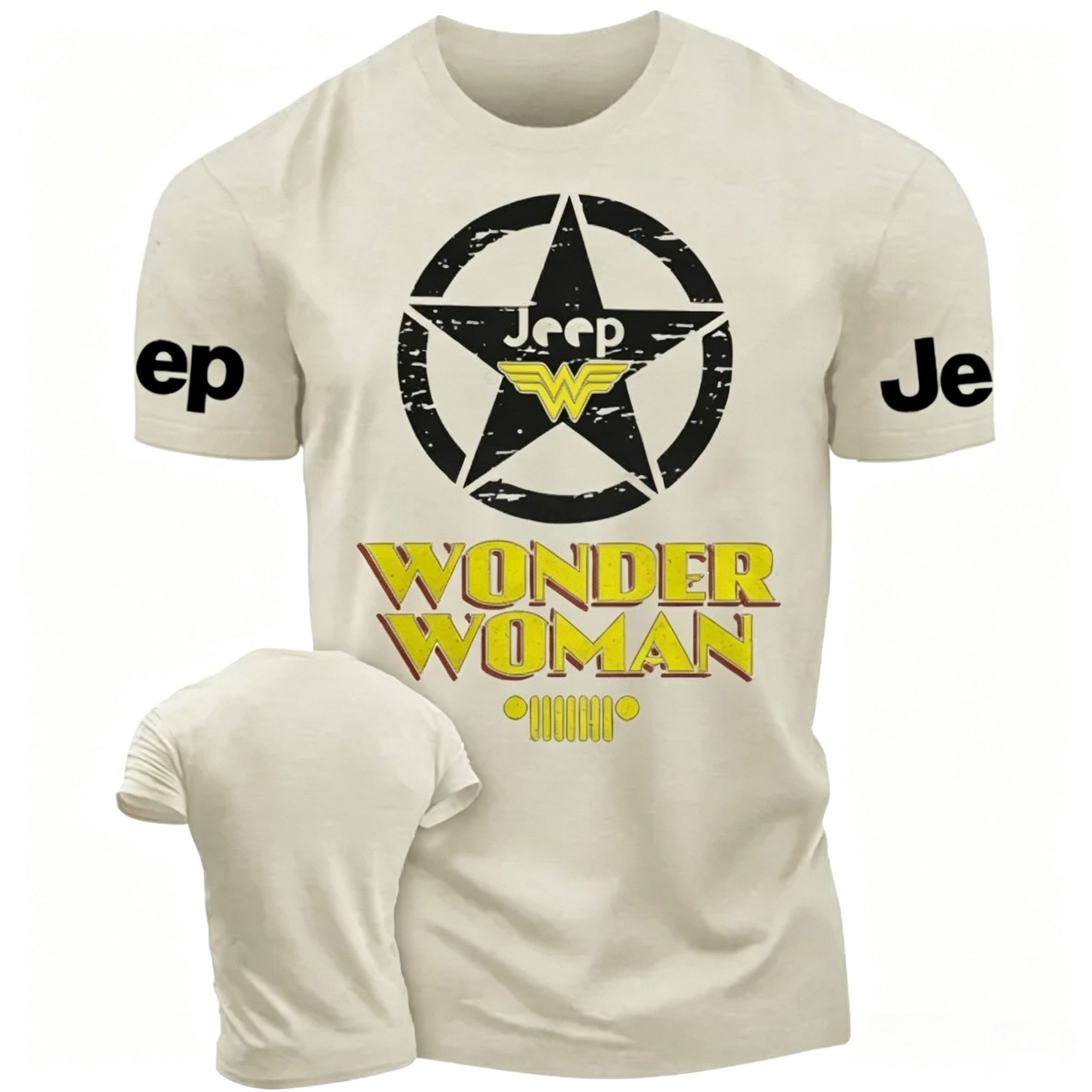 Wonder Woman Military Star Unisex T-shirt 