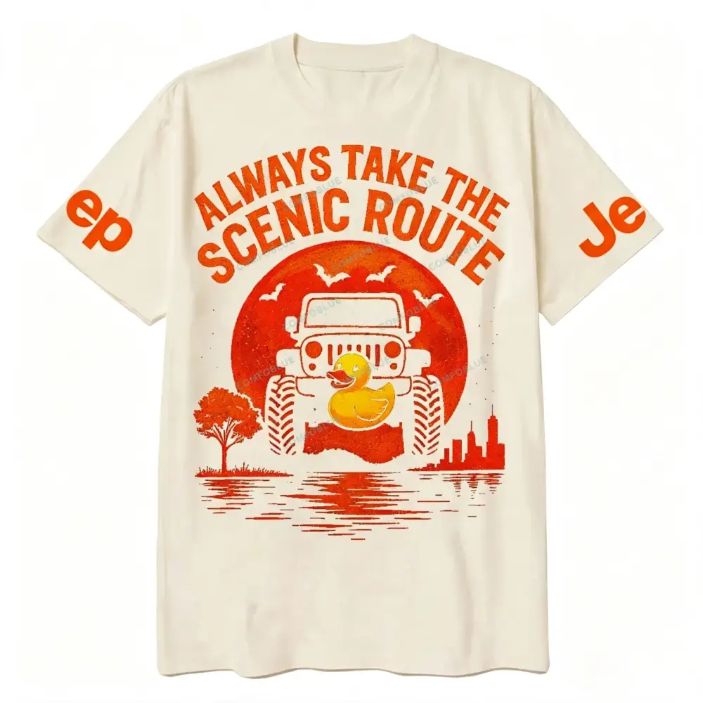 Always Take The Scenic Route Jp Unisex T-shirt
