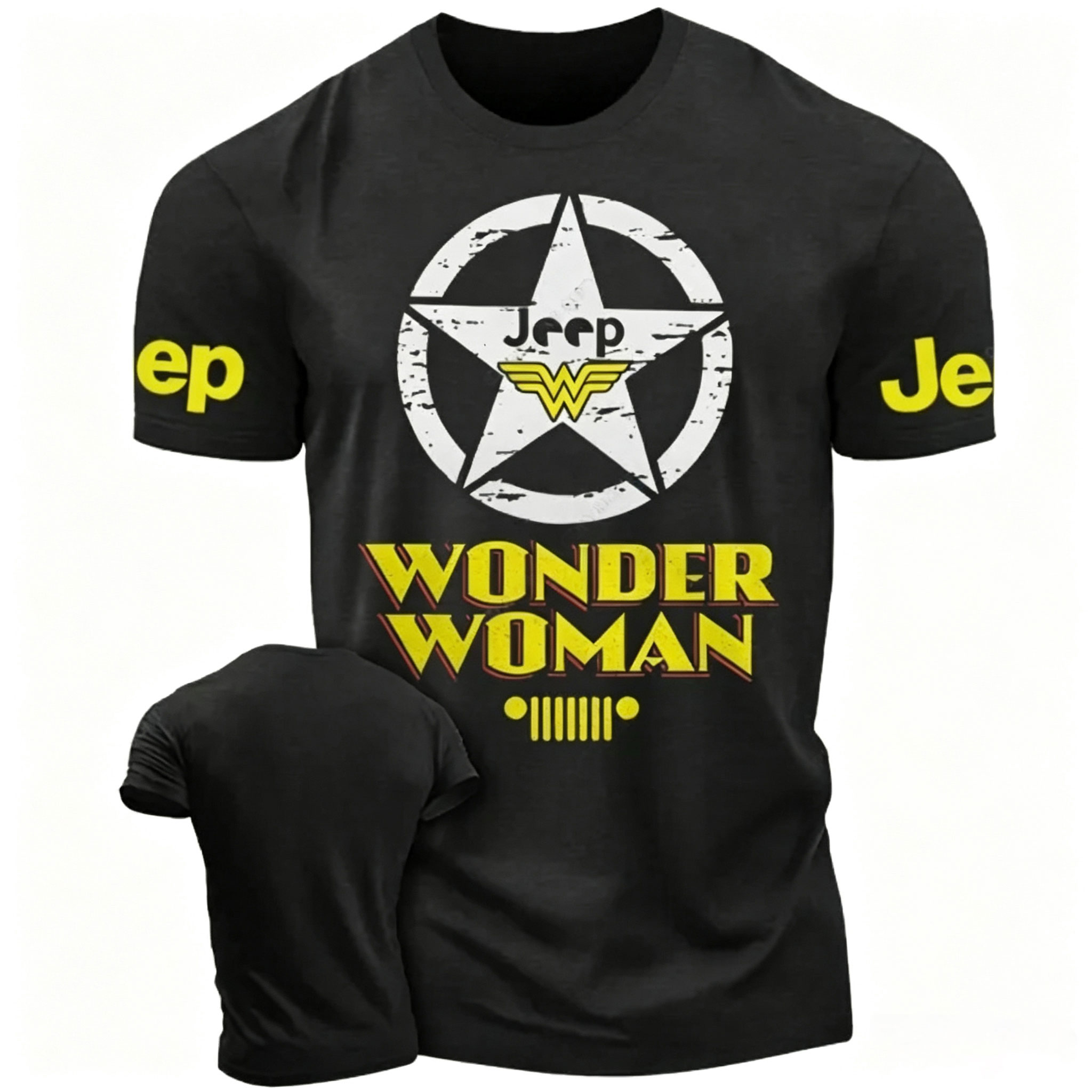 Wonder Woman Military Star Unisex T-shirt 