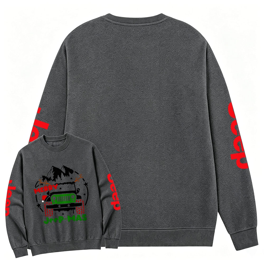 Merry Christmas Mountain Snow Jp Unisex Sweatshirt