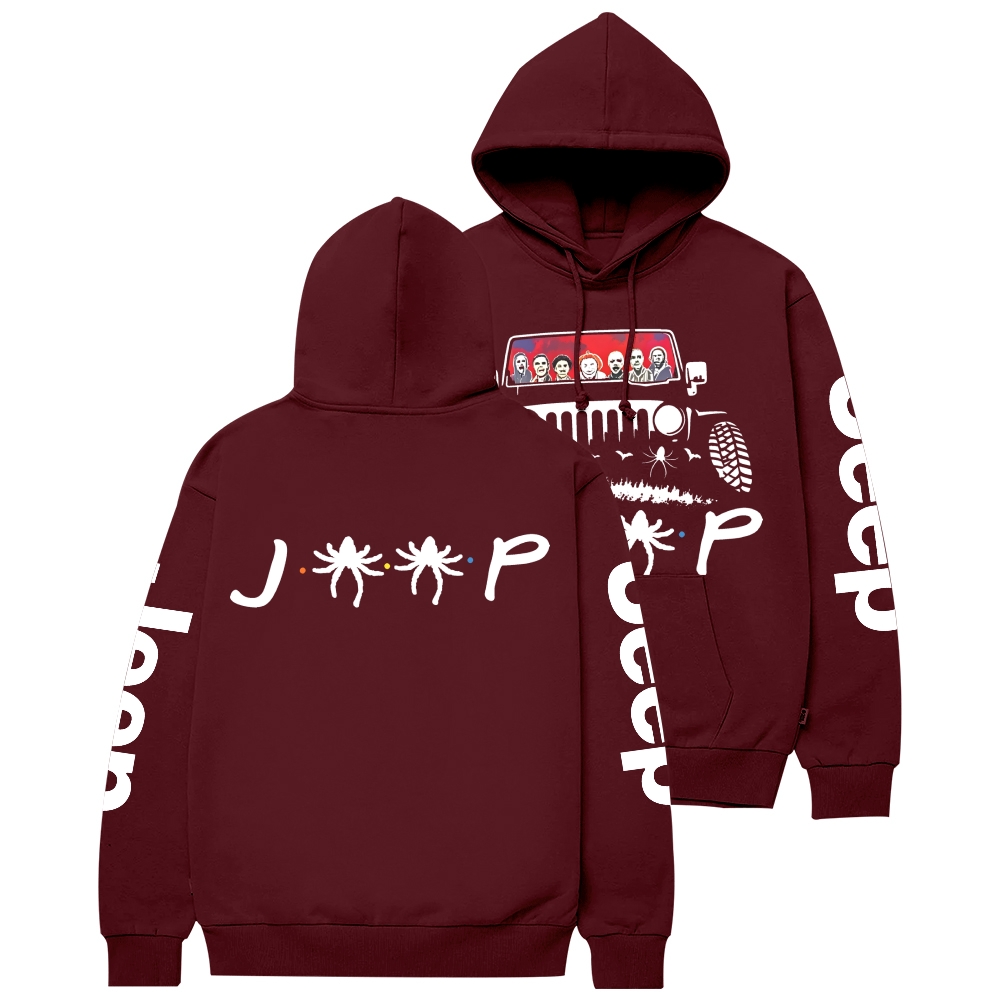 Horror Characters Halloween Jp Unisex Hoodie