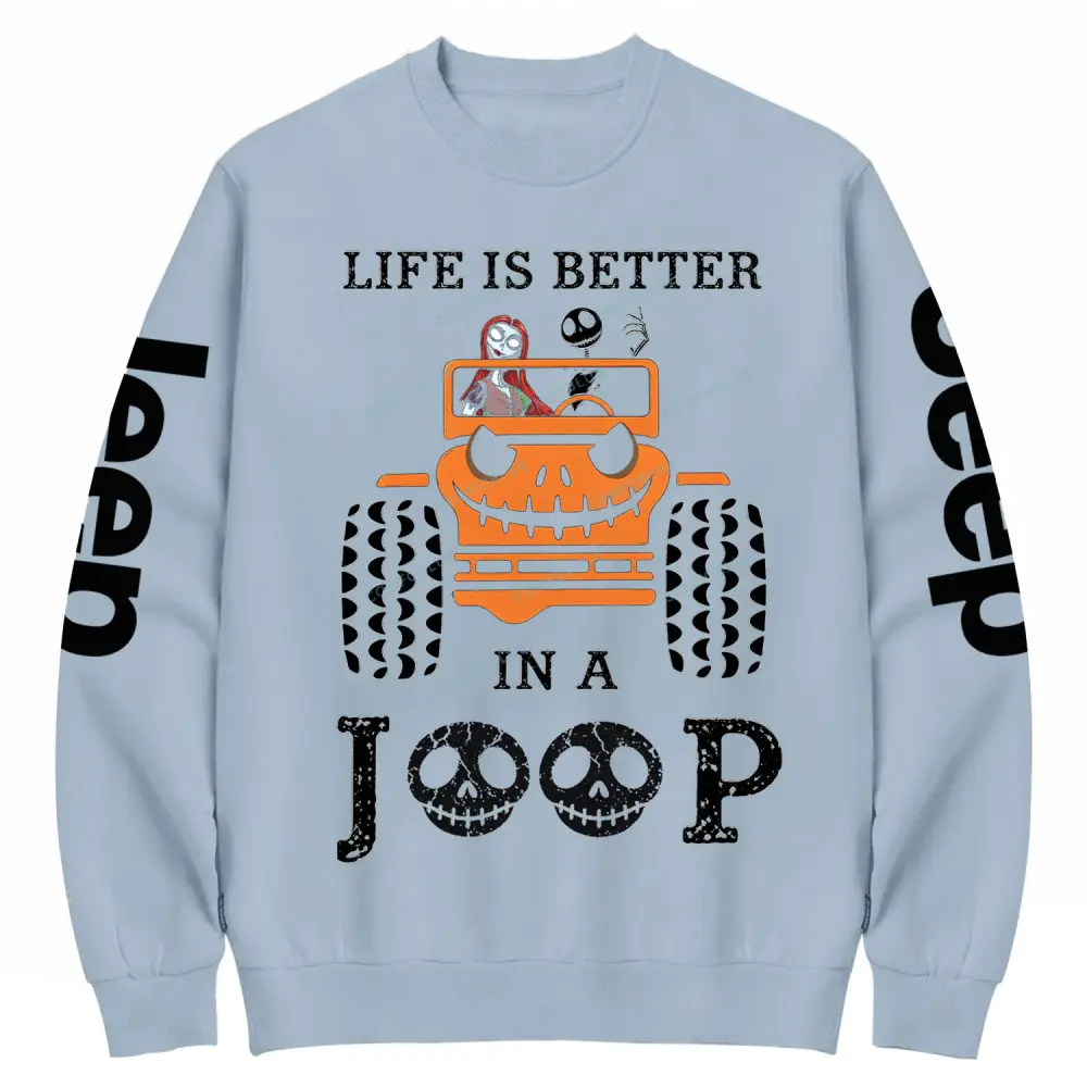 Jp Life Is Better Cotton Sweatshirt