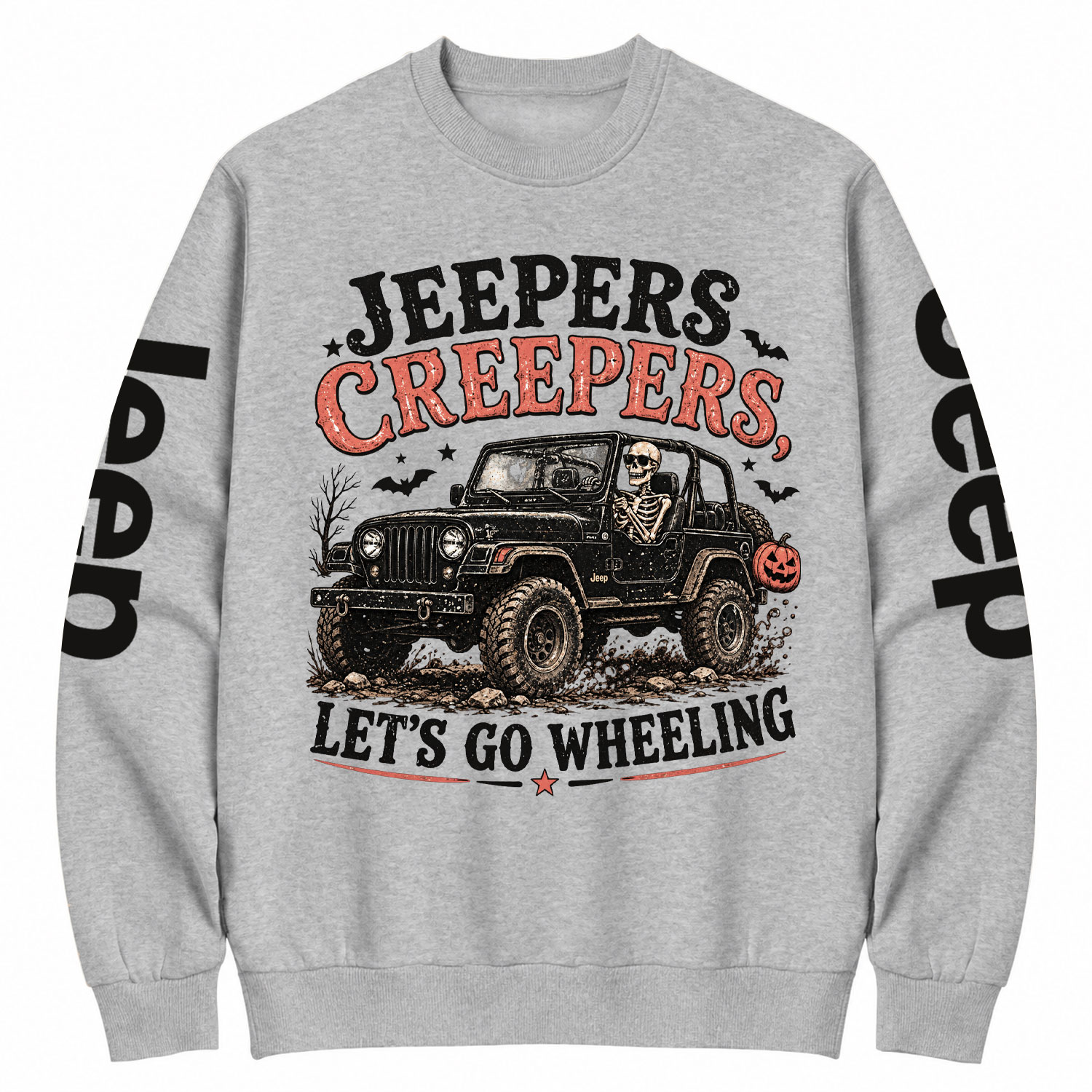 Jpers Creepers Let's Go Wheeling Cotton Sweatshirt