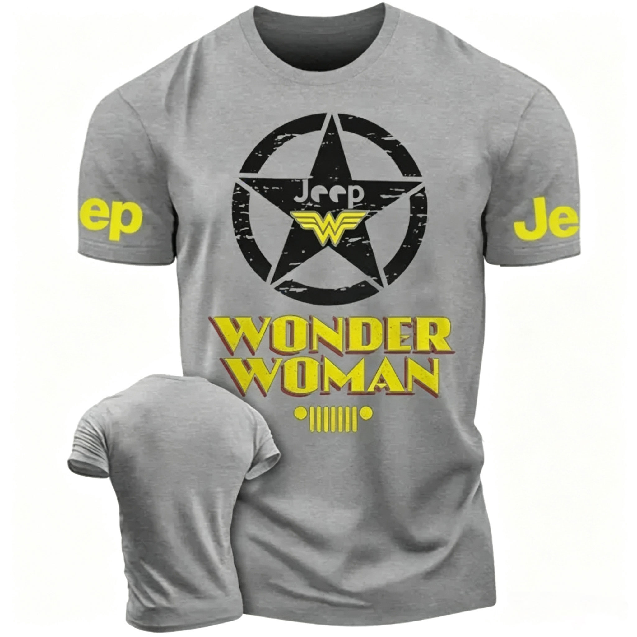 Wonder Woman Military Star Unisex T-shirt 