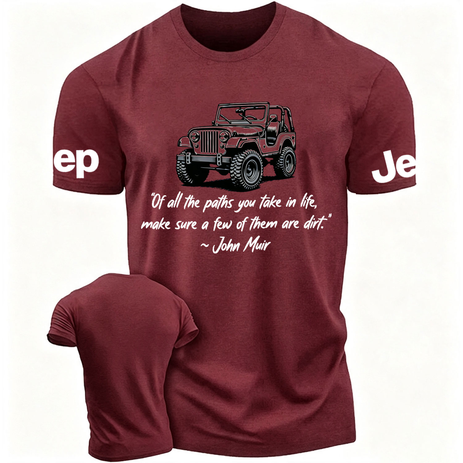 Dirt Path John Muir Quote Jp Unisex T-Shirt