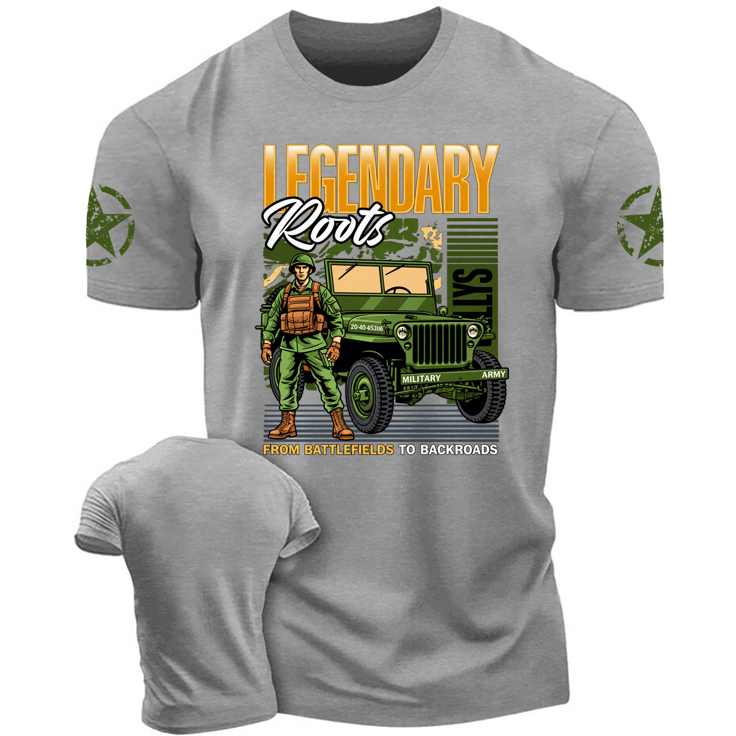Legendary Roots From Battlefields To Backroads Cotton T-shirt