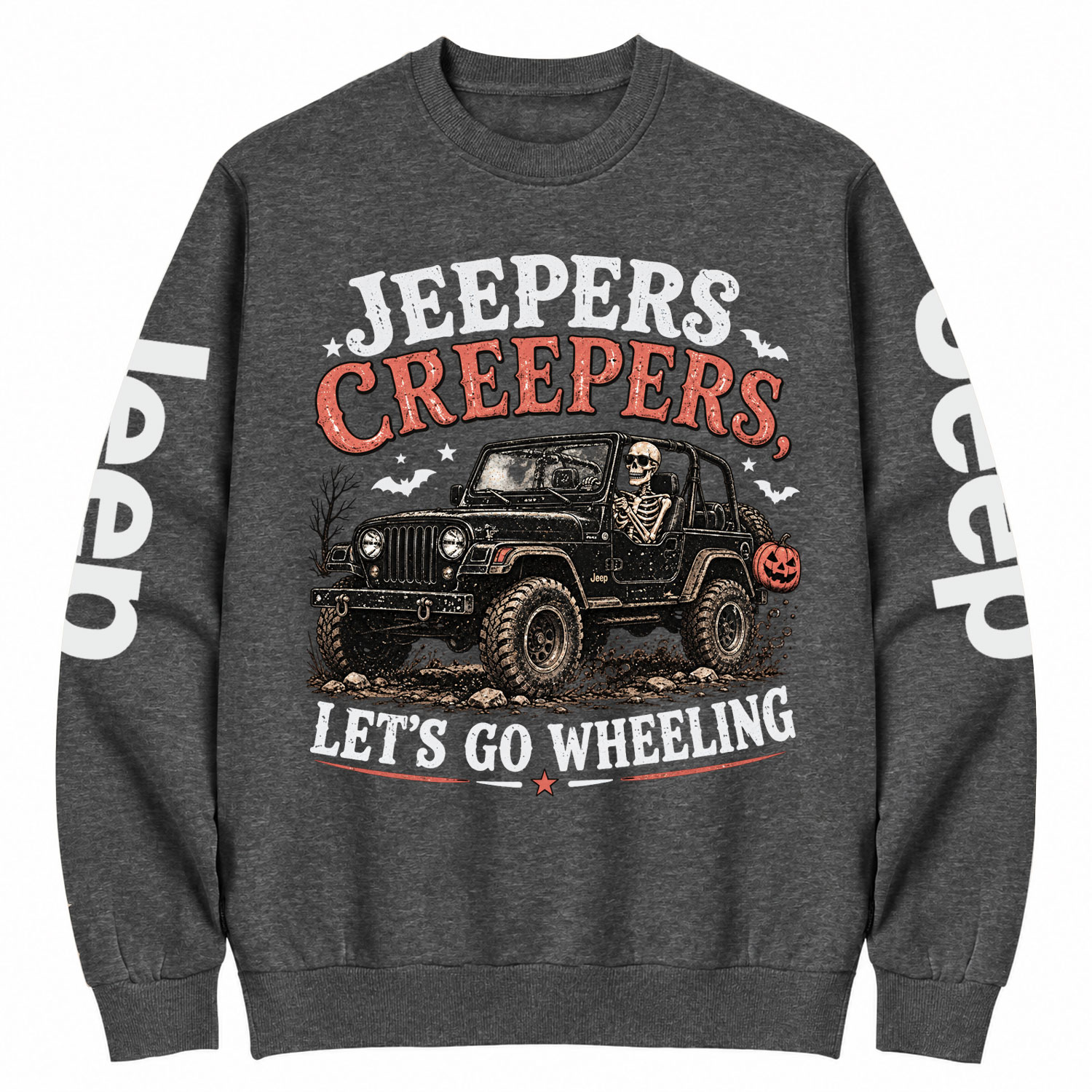 Jpers Creepers Let's Go Wheeling Cotton Sweatshirt