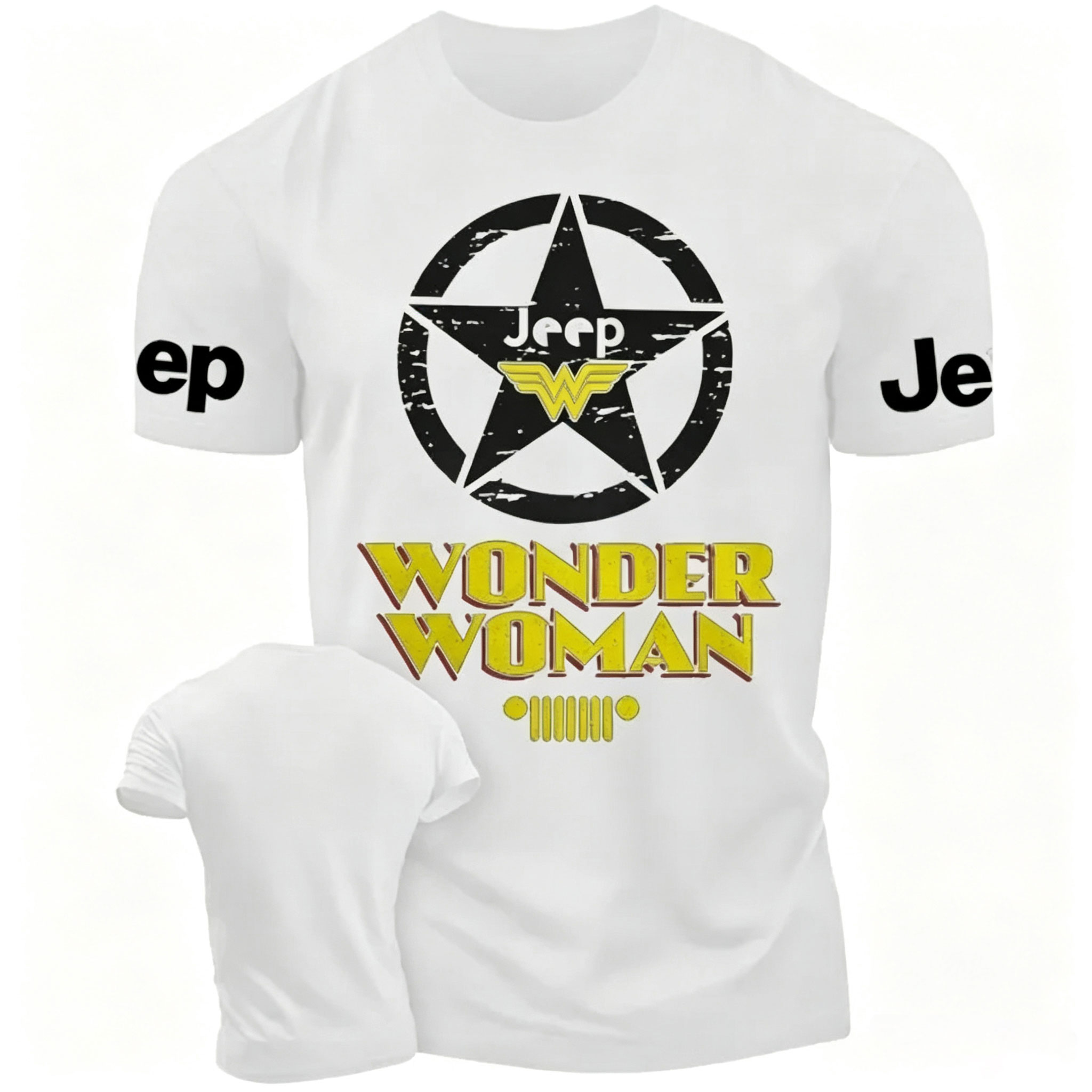 Wonder Woman Military Star Unisex T-shirt 