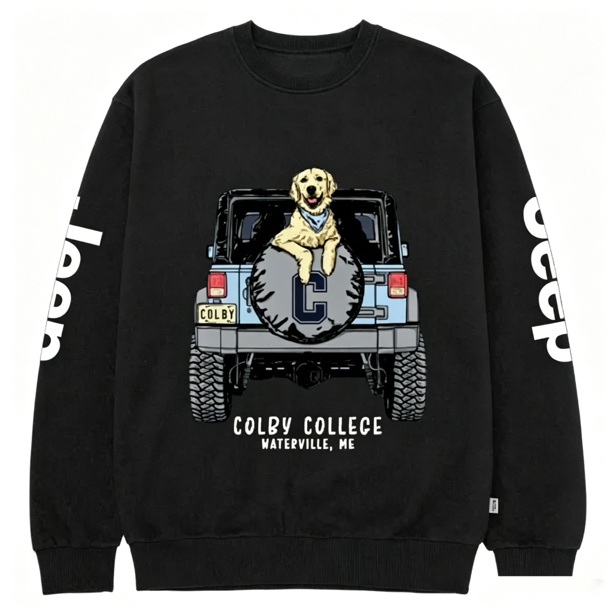 Colby College Waterville Me Jp Unisex Sweatshirt