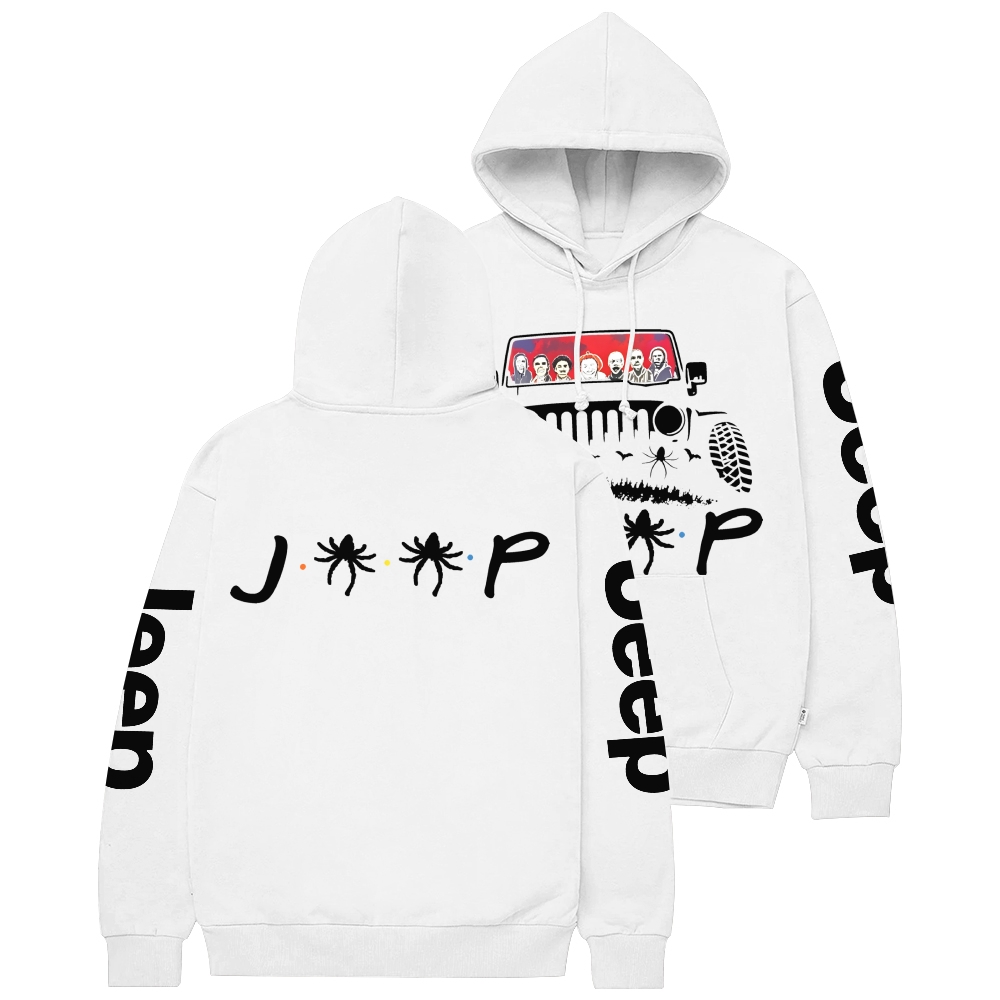Horror Characters Halloween Jp Unisex Hoodie