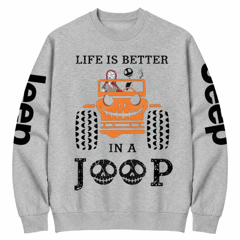 Jp Life Is Better Cotton Sweatshirt