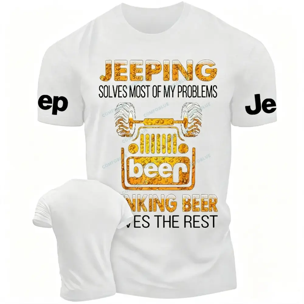 Drinking Beer Solves The Rest Jp Unisex T-shirt