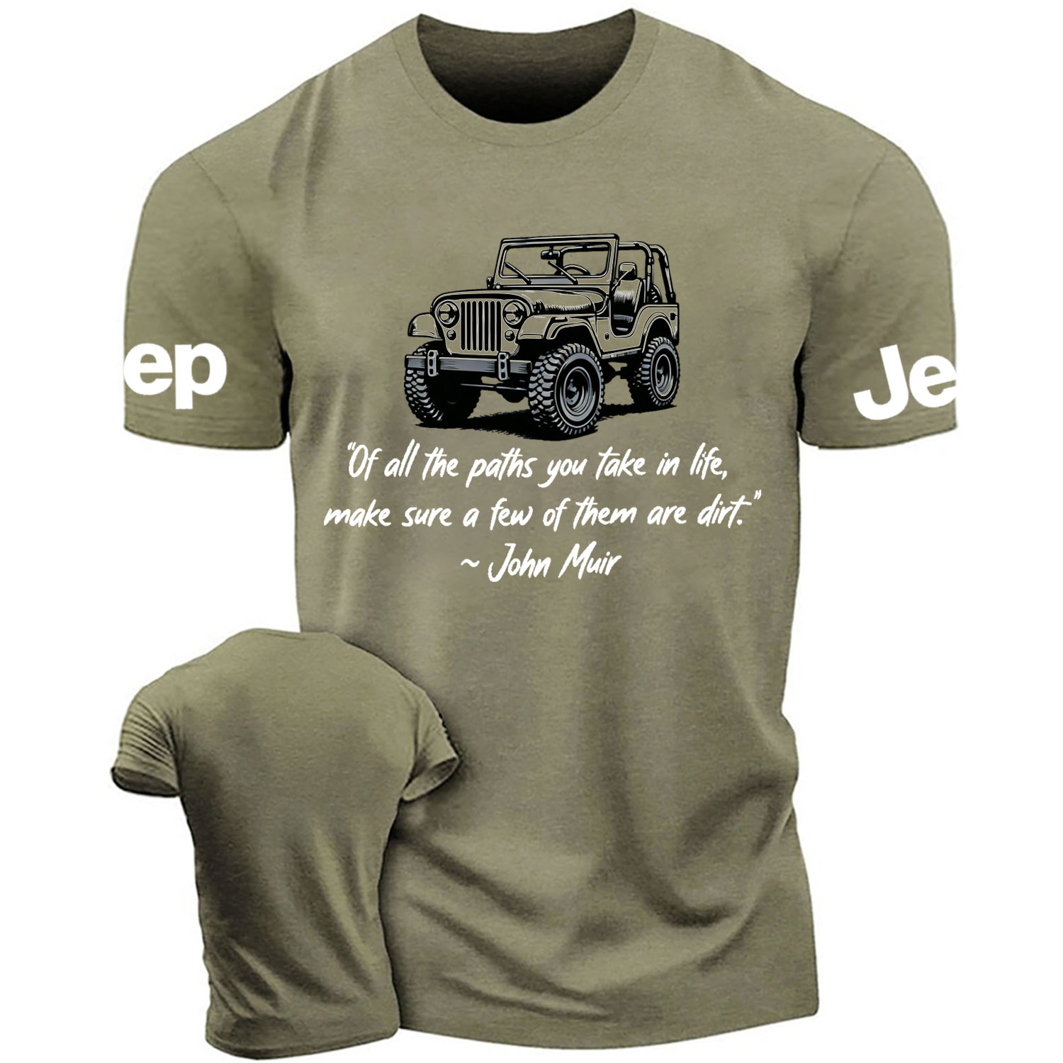 Dirt Path John Muir Quote Jp Unisex T-Shirt