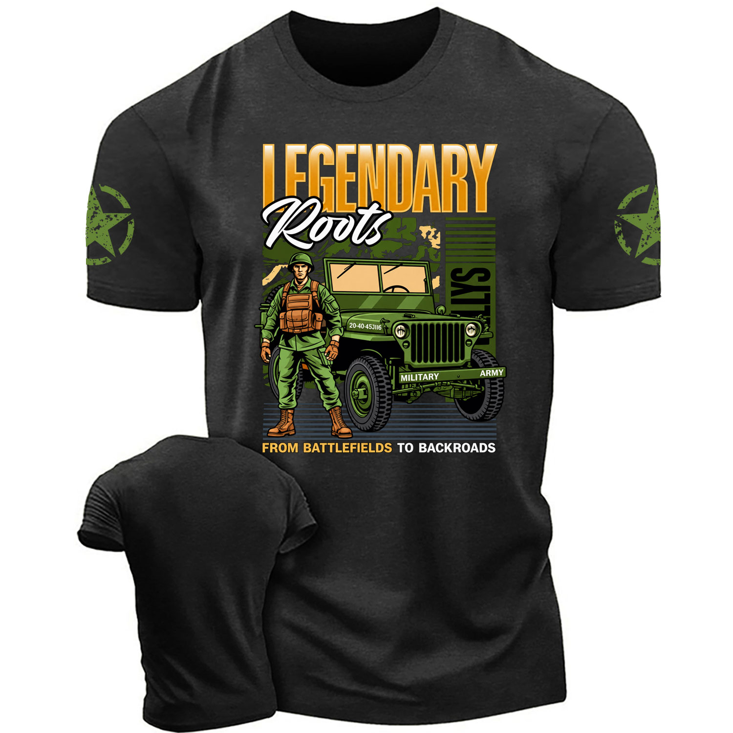 Legendary Roots From Battlefields To Backroads Cotton T-shirt