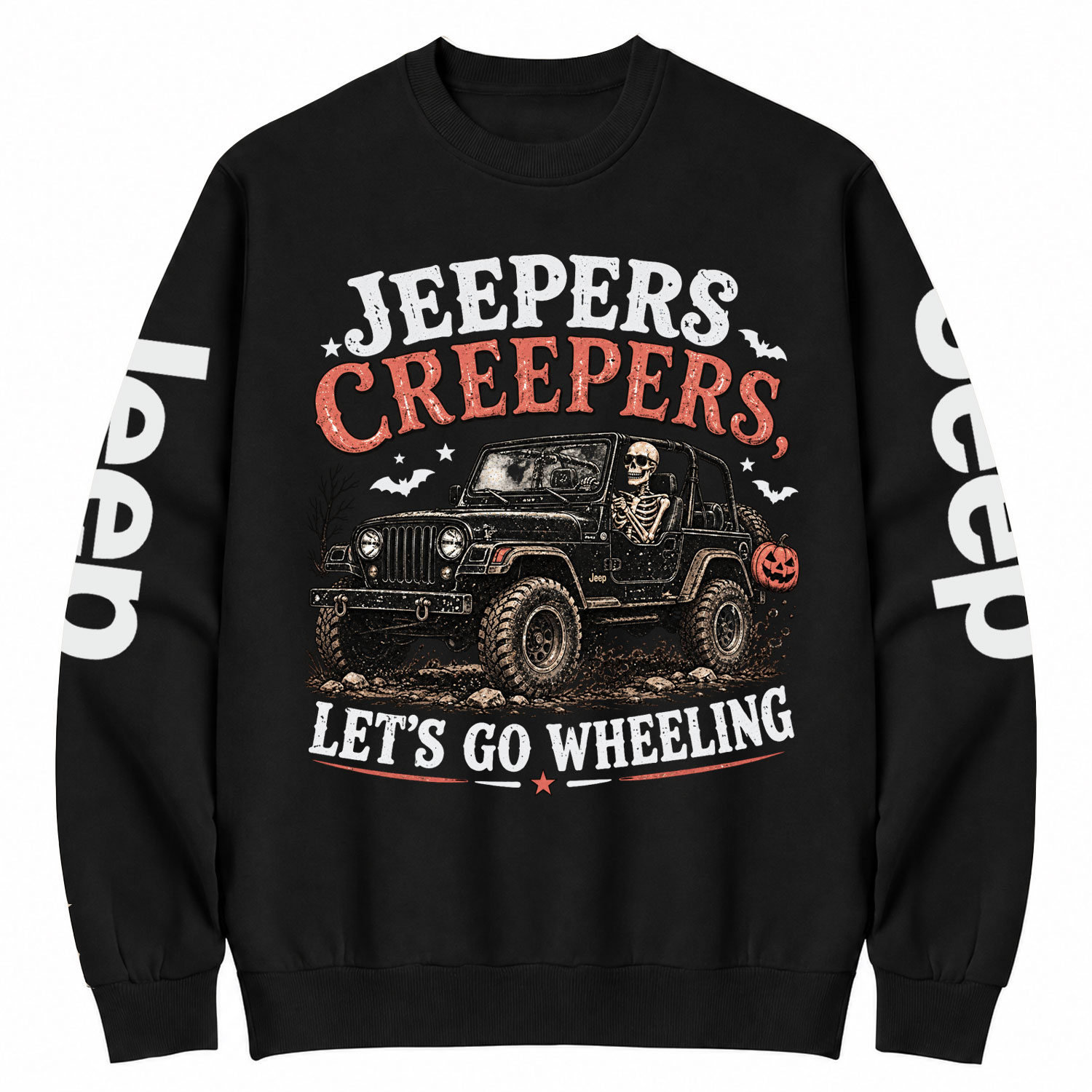 Jpers Creepers Let's Go Wheeling Cotton Sweatshirt