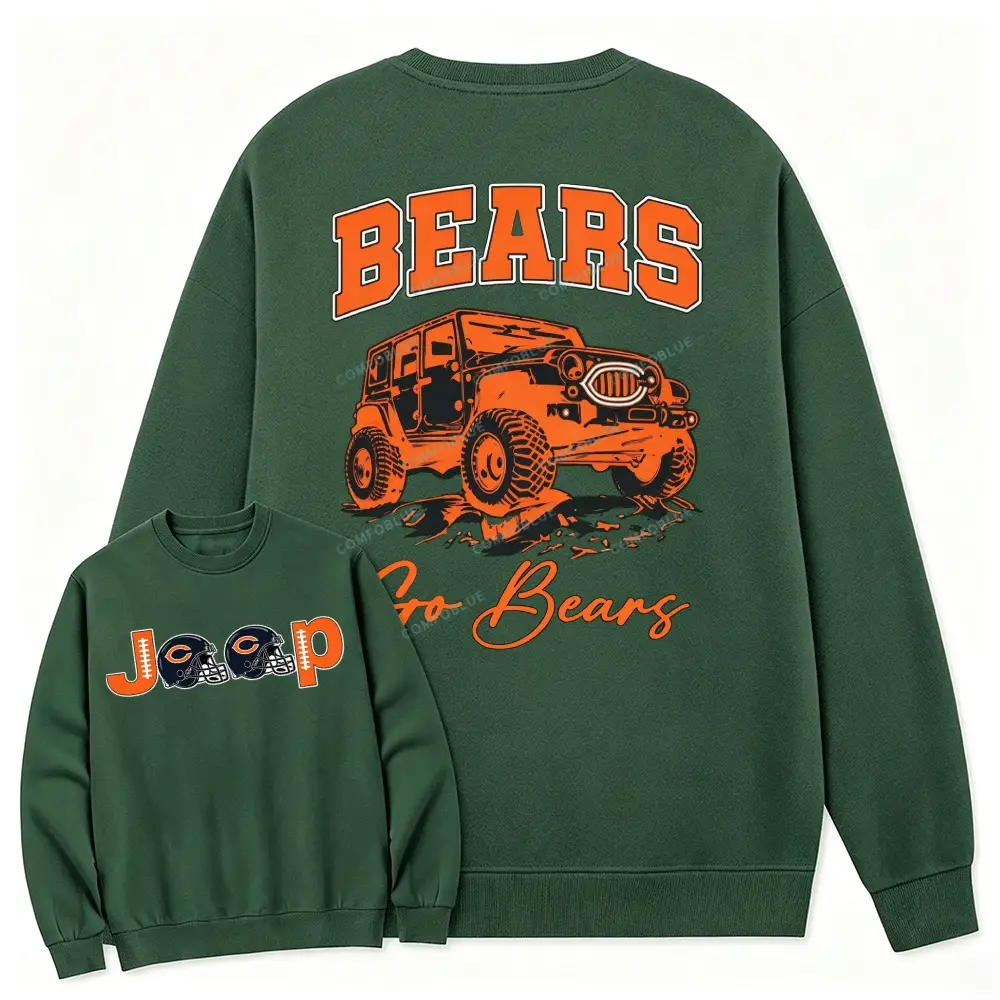 Chicago Bears x Jp go Bears Cotton Sweatshirt