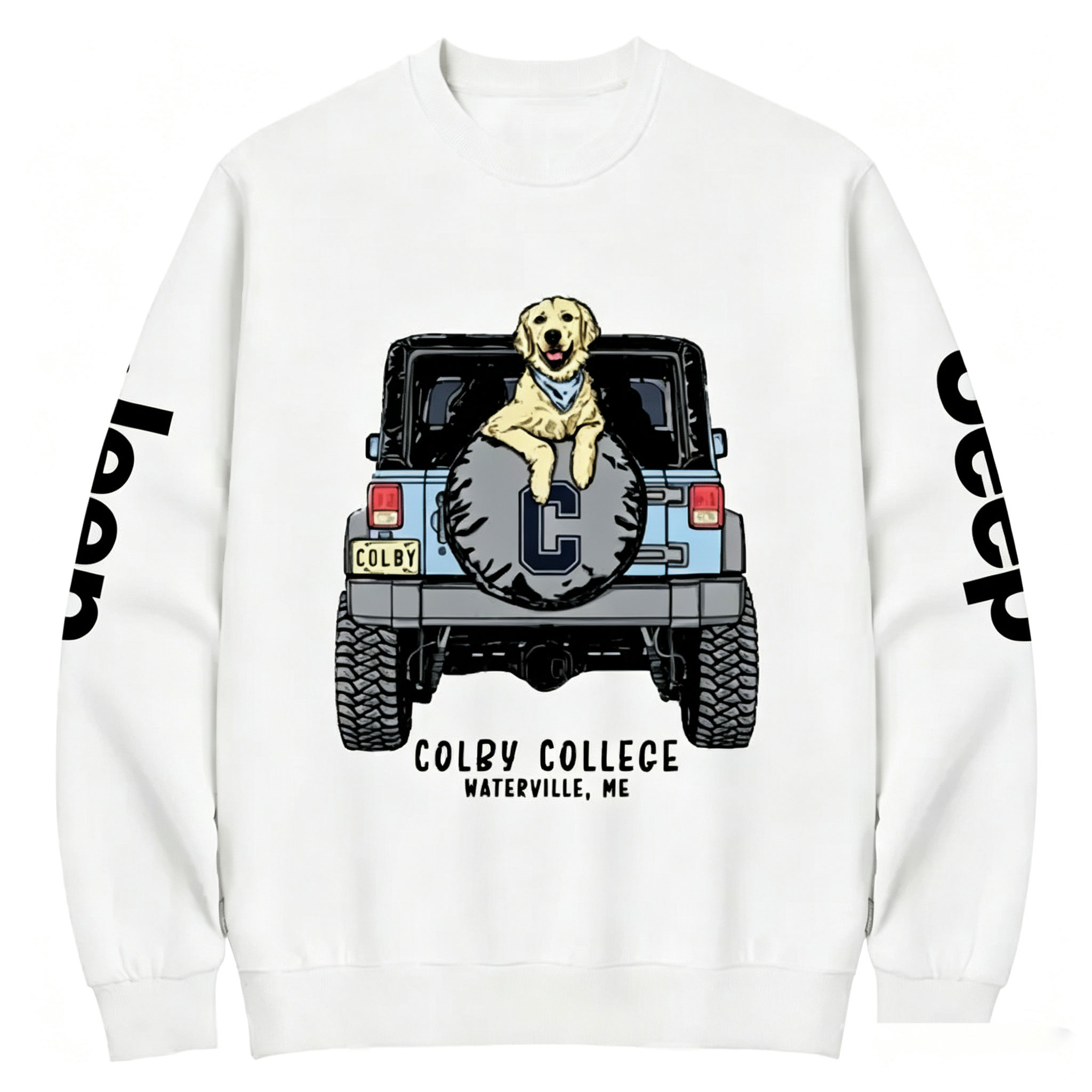Colby College Waterville Me Jp Unisex Sweatshirt