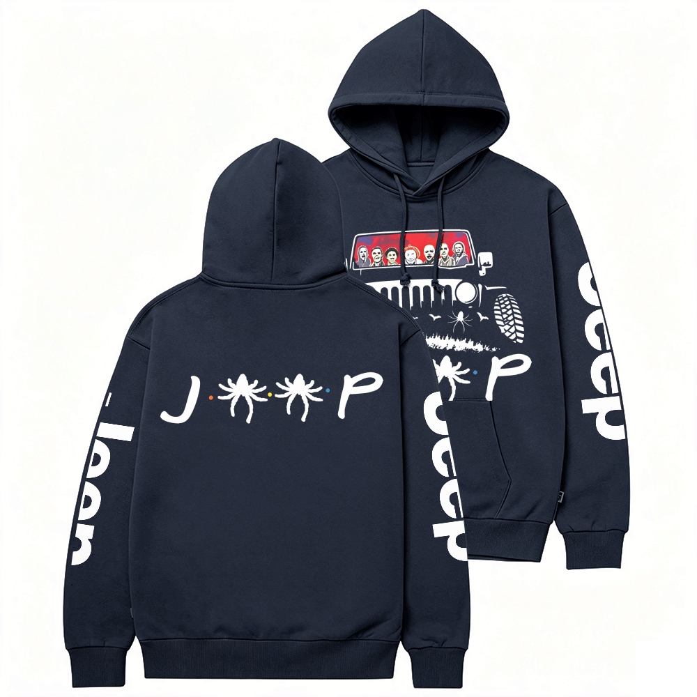 Horror Characters Halloween Jp Unisex Hoodie