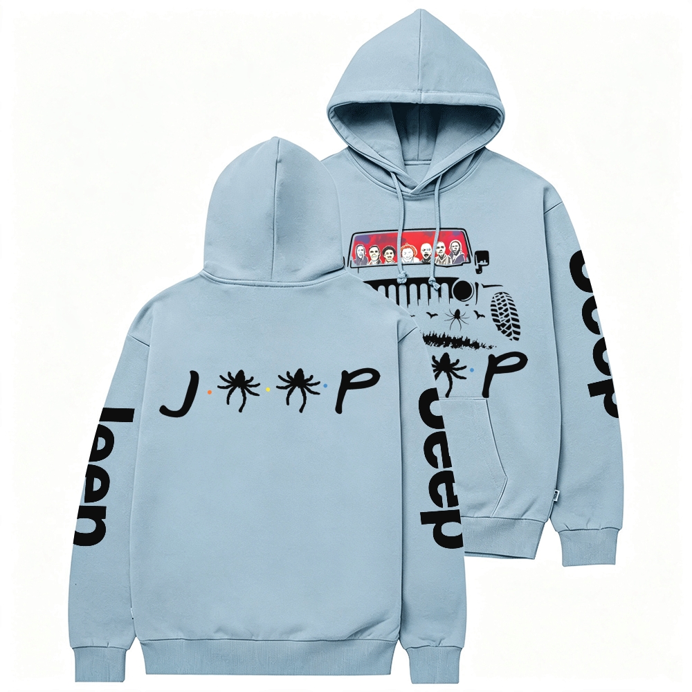 Horror Characters Halloween Jp Unisex Hoodie