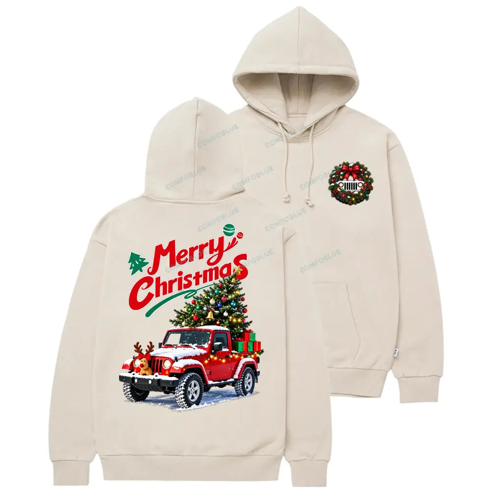 Oh What Fun It Is To Ride Jp Cotton Hoodie