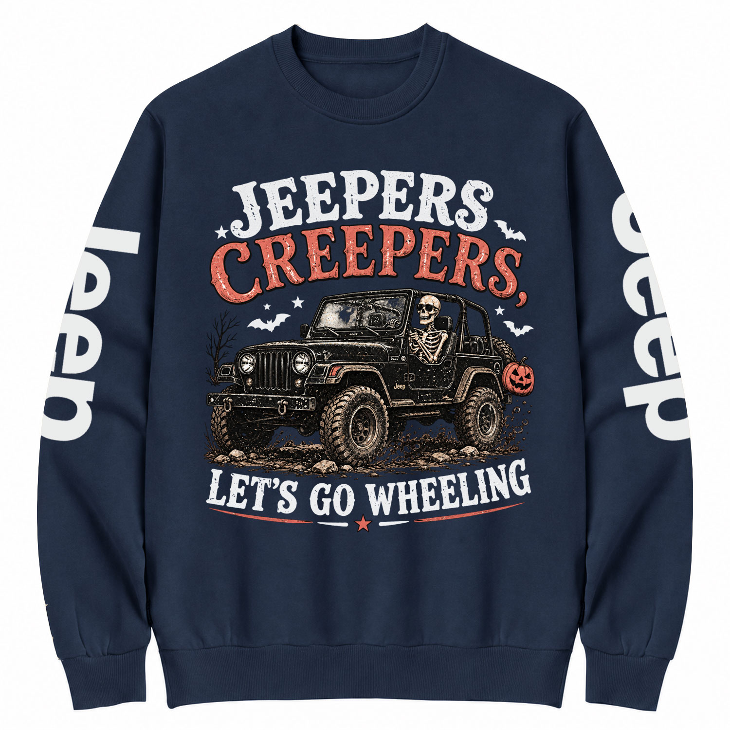 Jpers Creepers Let's Go Wheeling Cotton Sweatshirt