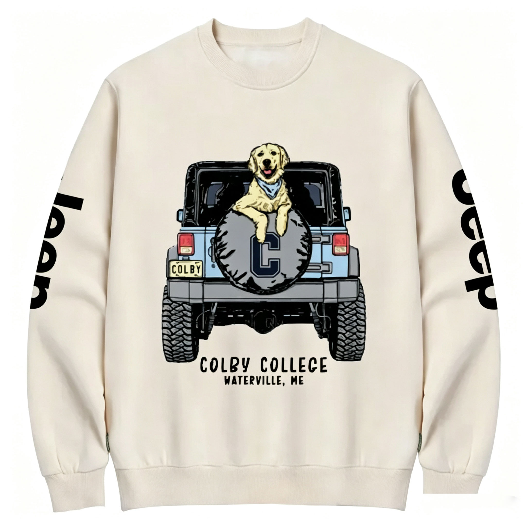 Colby College Waterville Me Jp Unisex Sweatshirt