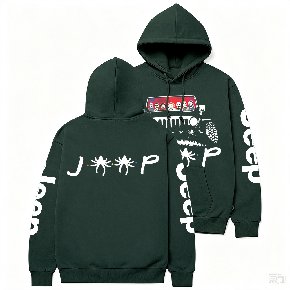 Horror Characters Halloween Jp Unisex Hoodie