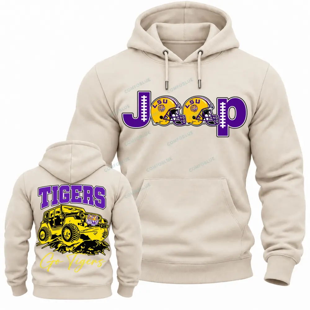 LSU Tigers x Jp Fans Cotton Hoodie