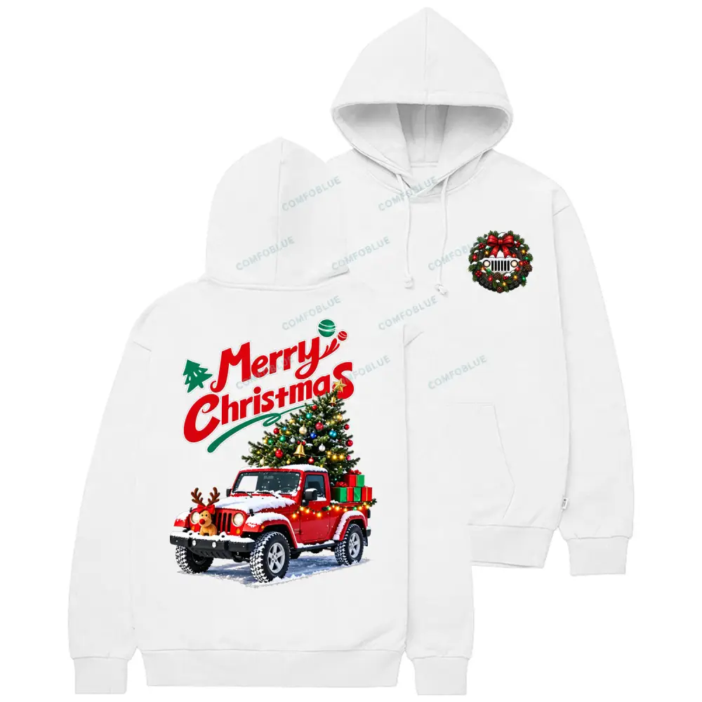 Oh What Fun It Is To Ride Jp Cotton Hoodie