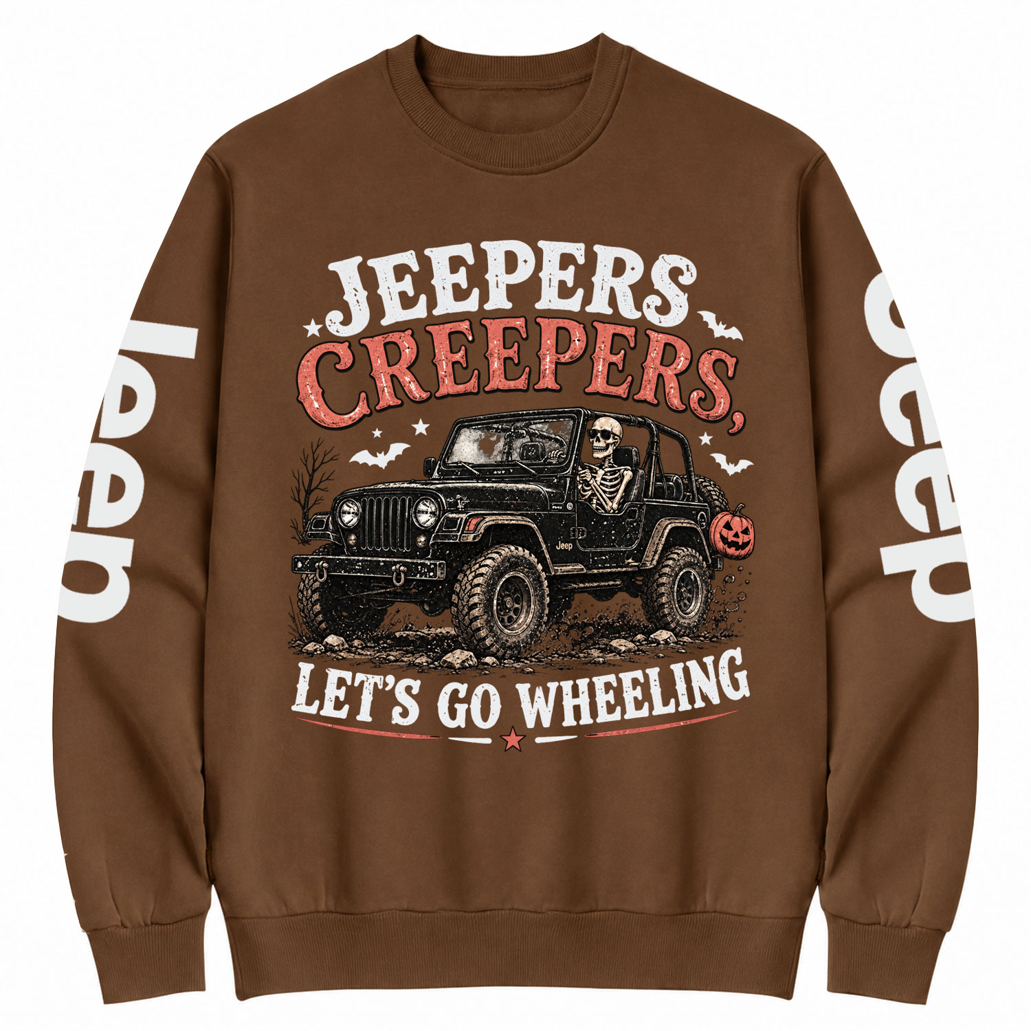 Jpers Creepers Let's Go Wheeling Cotton Sweatshirt