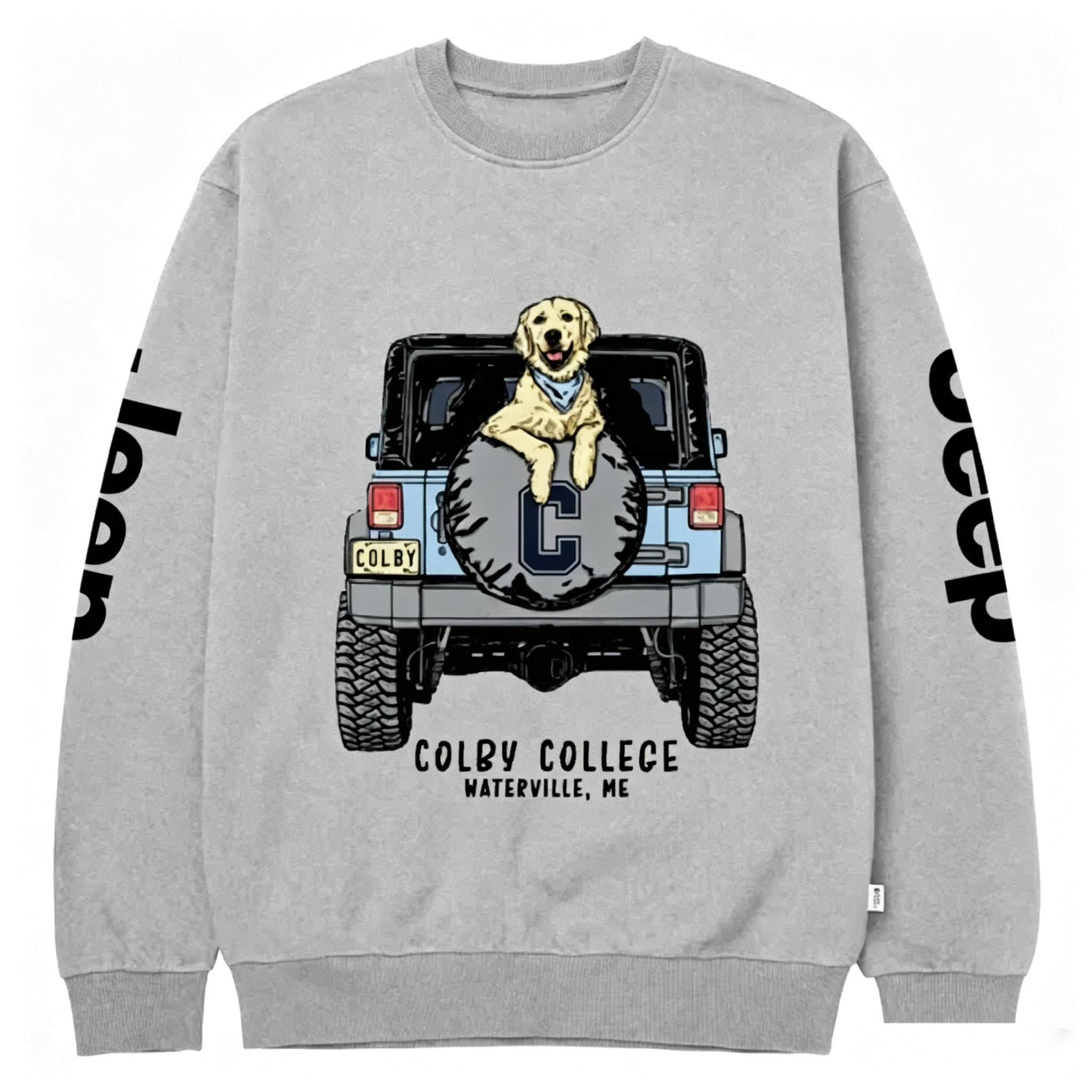 Colby College Waterville Me Jp Unisex Sweatshirt