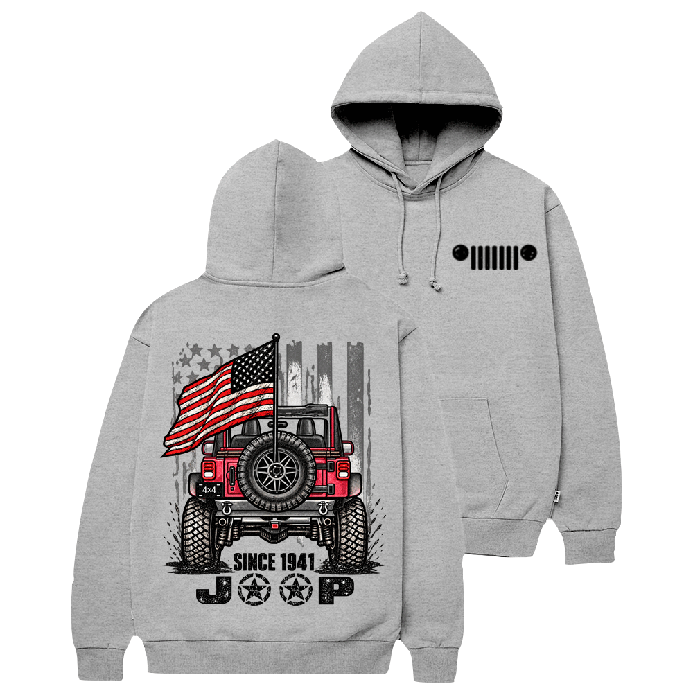 Since 1941 American Flag Jp Cotton Hoodie Cotton Hoodie