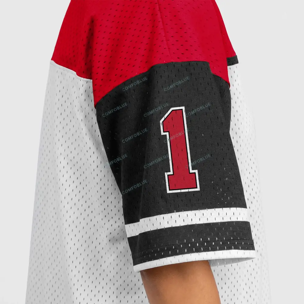Ohio State Buckeyes Hustle Mode V-Neck Fashion Jersey Dress