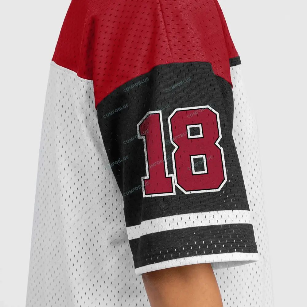 Alabama Crimson Tide V-Neck Fashion Jersey Dress