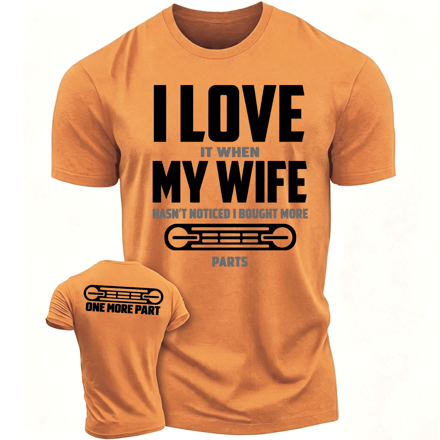 I LOVE It When MY WIFE F0rd Husband Humor Cotton T-shirt