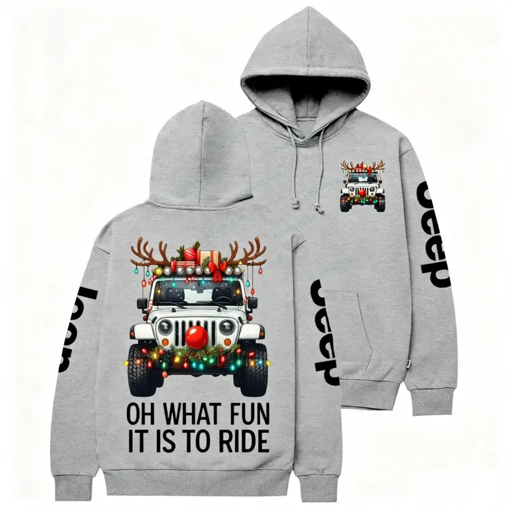 Oh What Fun It Is To Ride Jp Unisex Hoodie