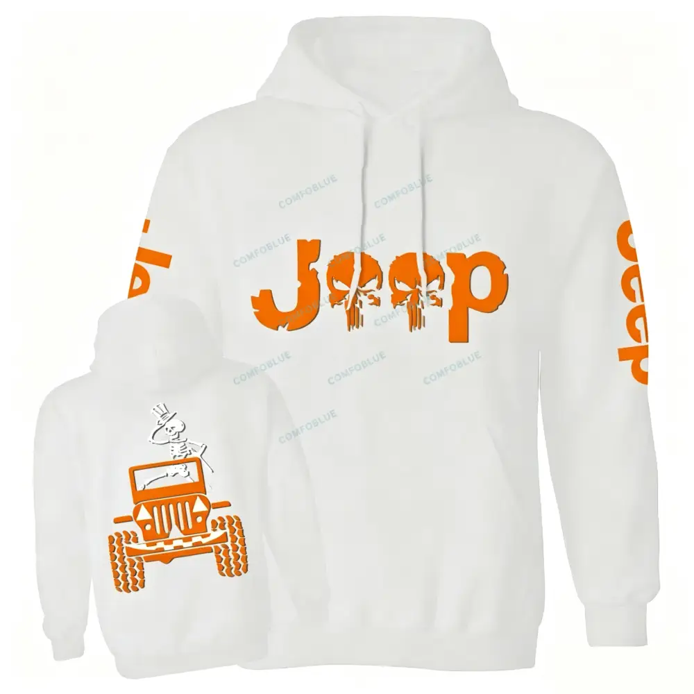 Pumpkin Halloween Skull Jp Casual Hoodie
