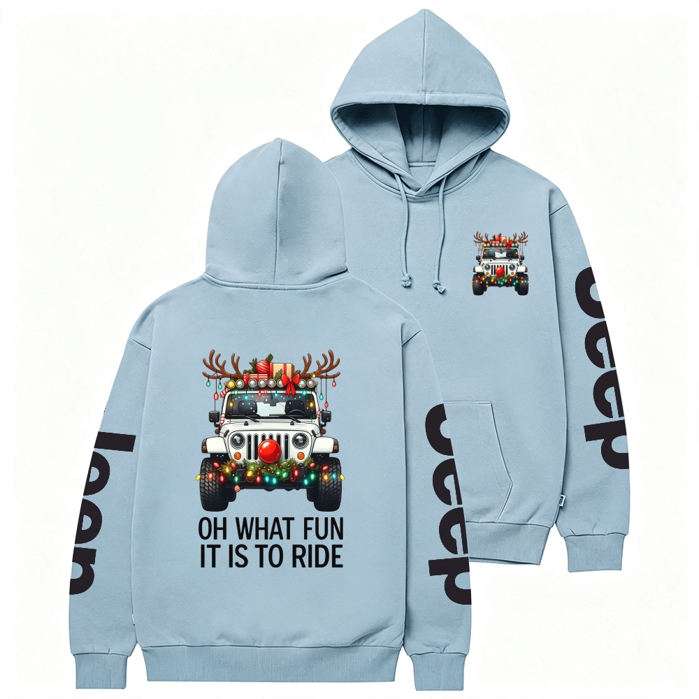 Oh What Fun It Is To Ride Jp Unisex Hoodie
