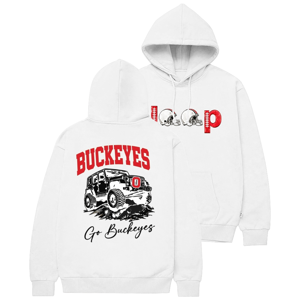 Ohio State Buckeyes X Jp Fans Cotton Hoodie
