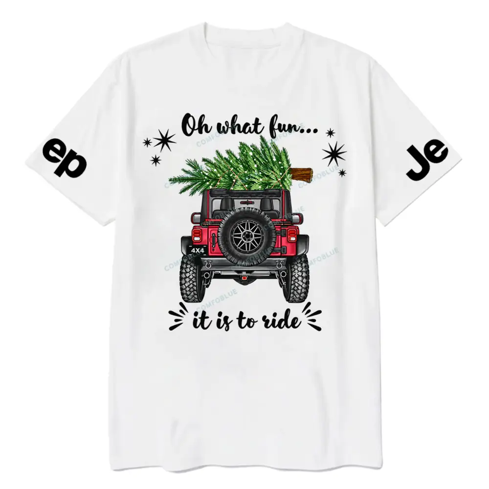 For Offroad 4x4 Truck Lover Cotton Cotton T-shirt