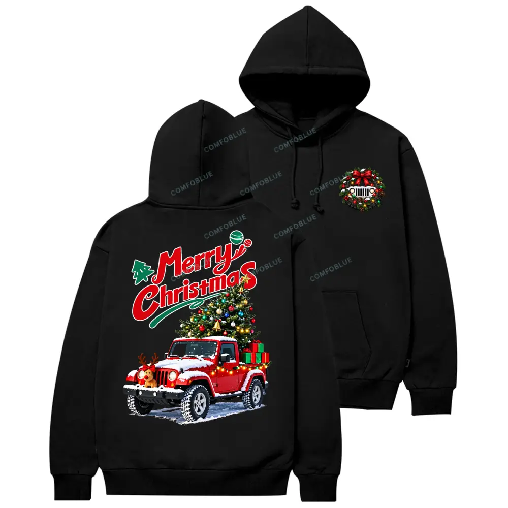 Oh What Fun It Is To Ride Jp Cotton Hoodie