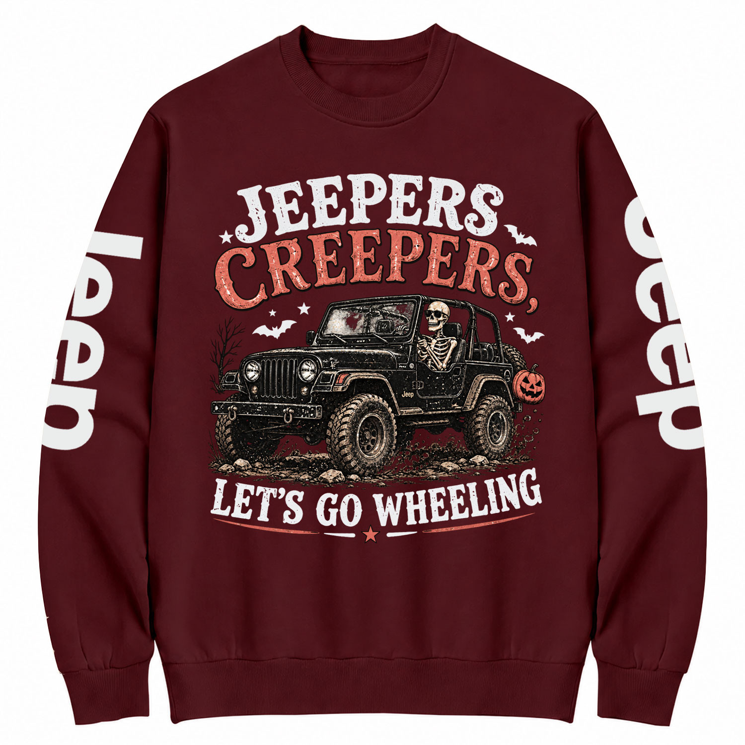 Jpers Creepers Let's Go Wheeling Cotton Sweatshirt