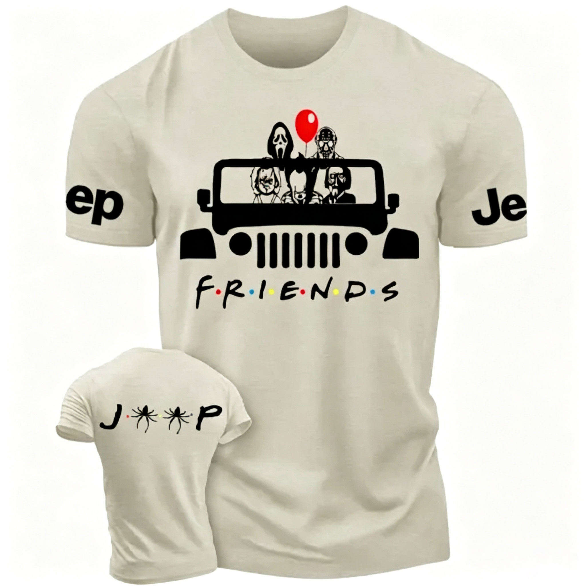 Horror Friends Jp Halloween Unisex T-shirt 
