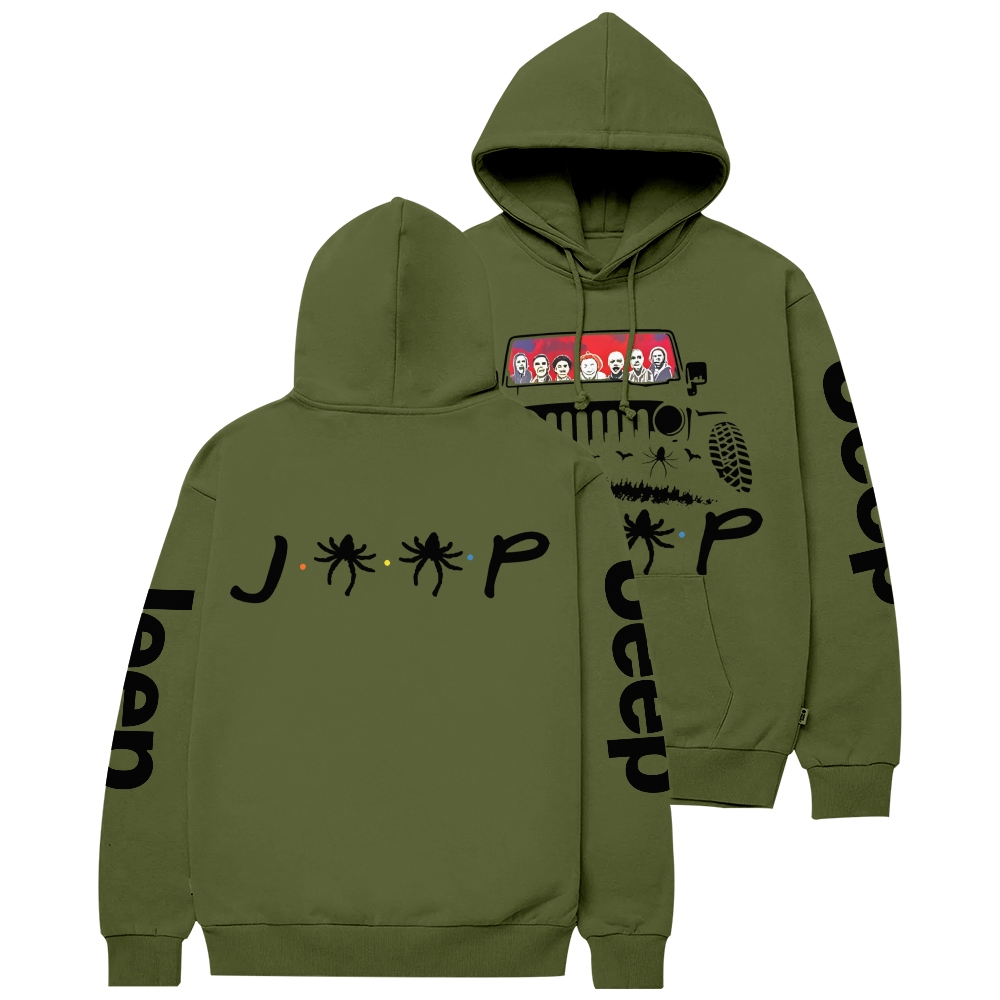 Horror Characters Halloween Jp Unisex Hoodie