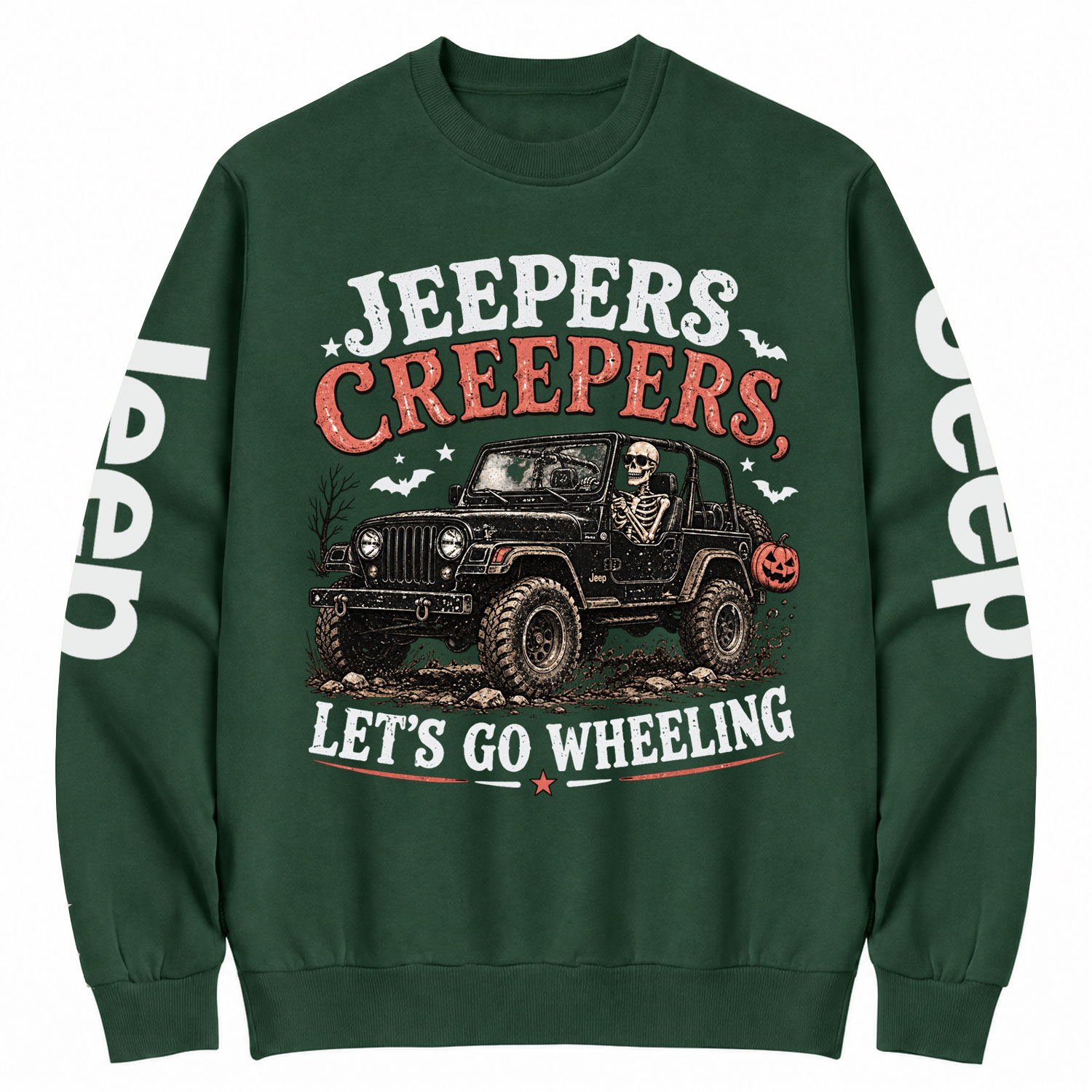 Jpers Creepers Let's Go Wheeling Cotton Sweatshirt