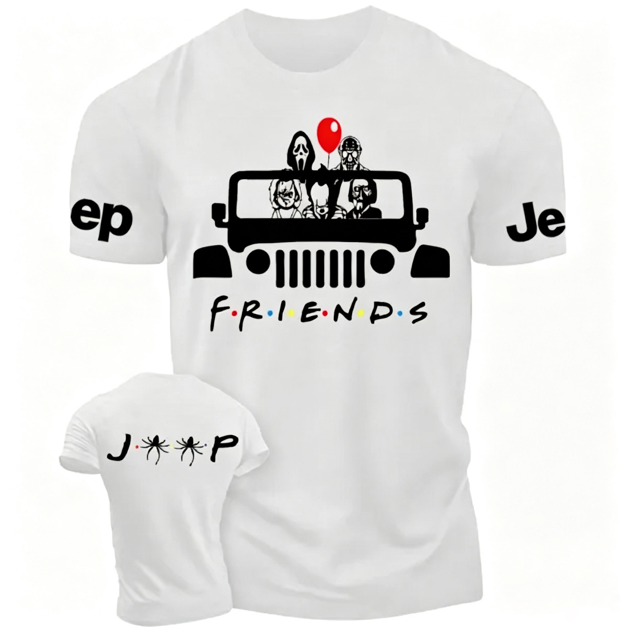 Horror Friends Jp Halloween Unisex T-shirt 