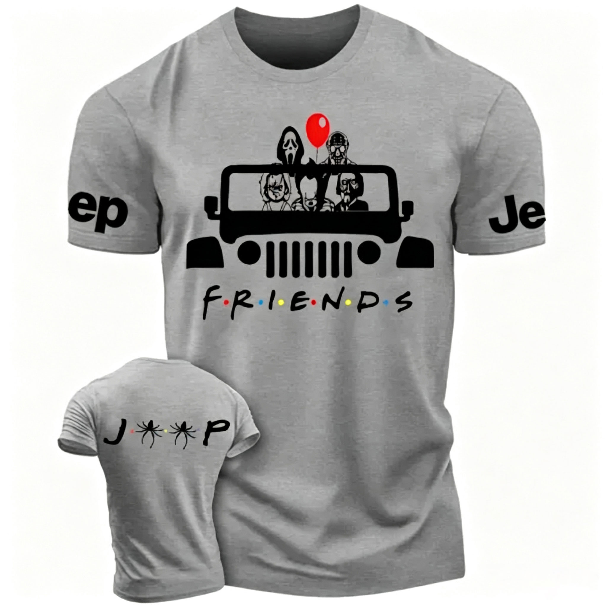 Horror Friends Jp Halloween Unisex T-shirt 