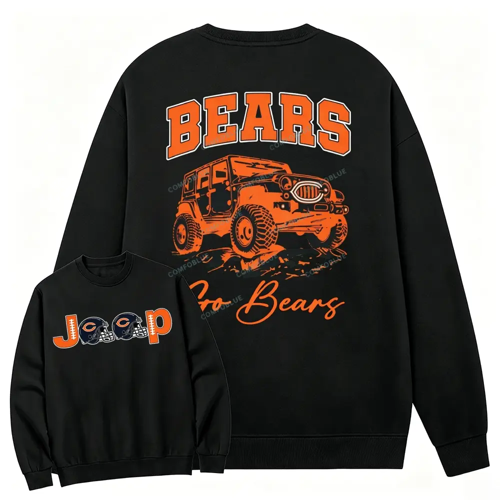 Chicago Bears x Jp go Bears Cotton Sweatshirt