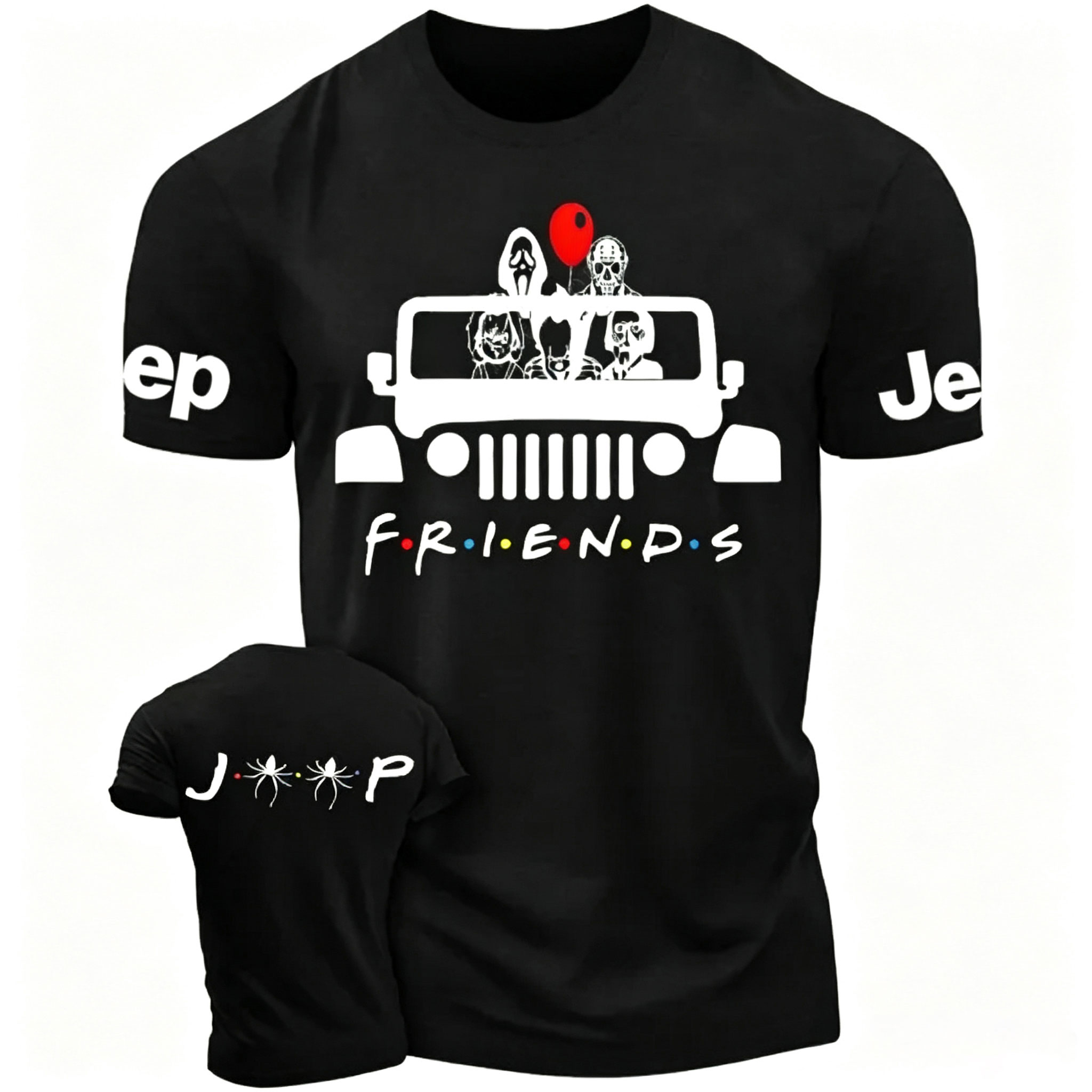Horror Friends Jp Halloween Unisex T-shirt 